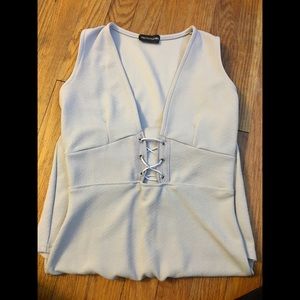 V-neck Bodycon Dress